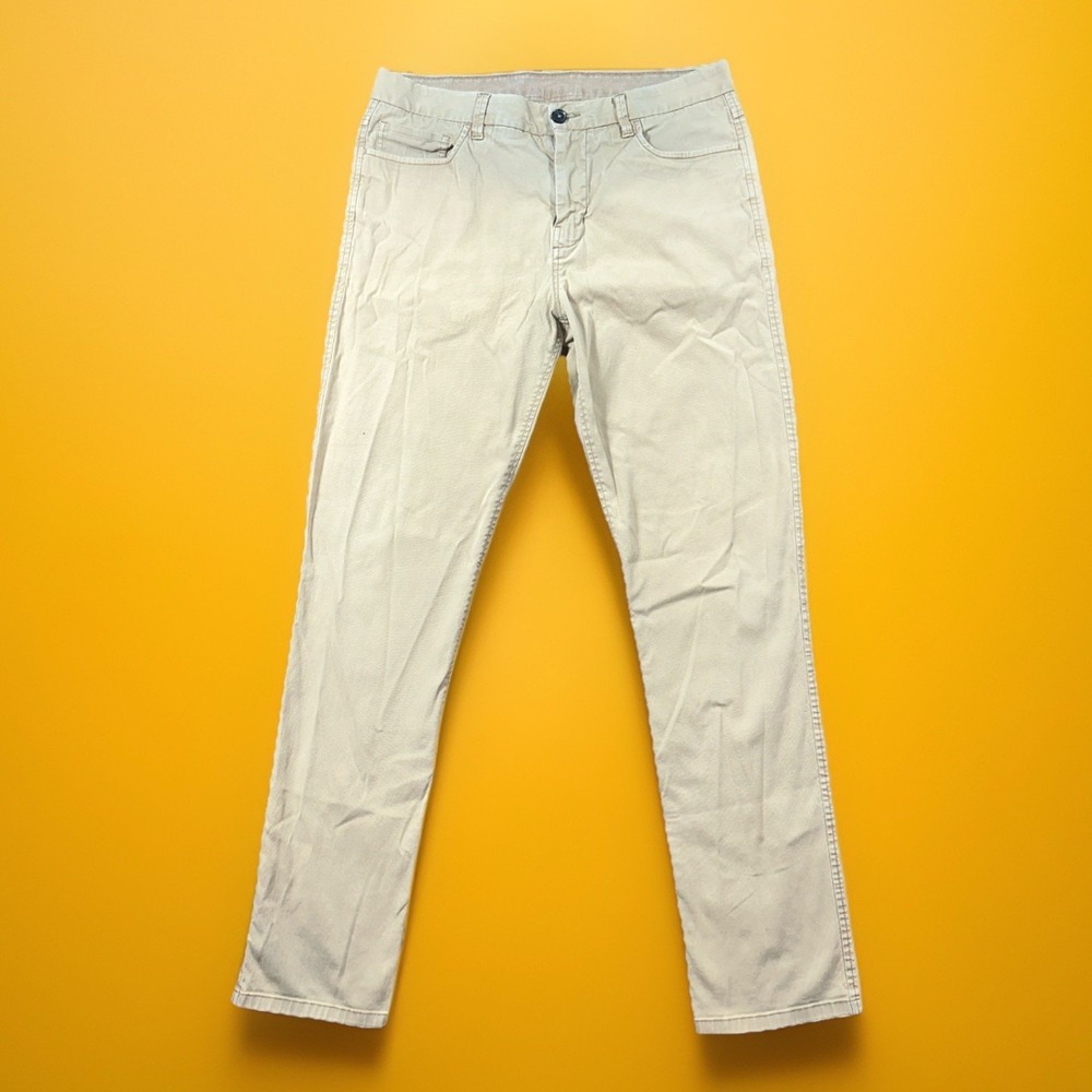 Buck Mason Chino Men's Pants Khaki Tan 5 Pockets 34x33 Pants